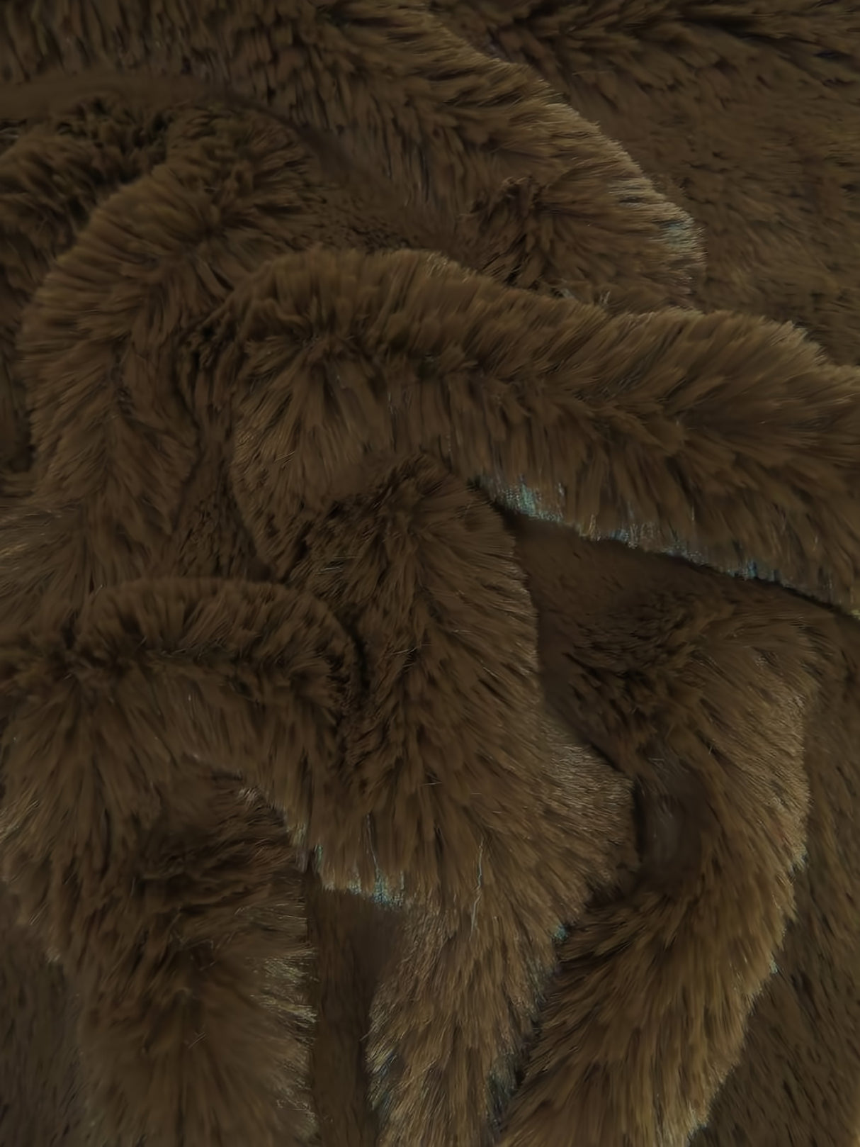 Arctic Rabbit Minky Light Brown Fabric