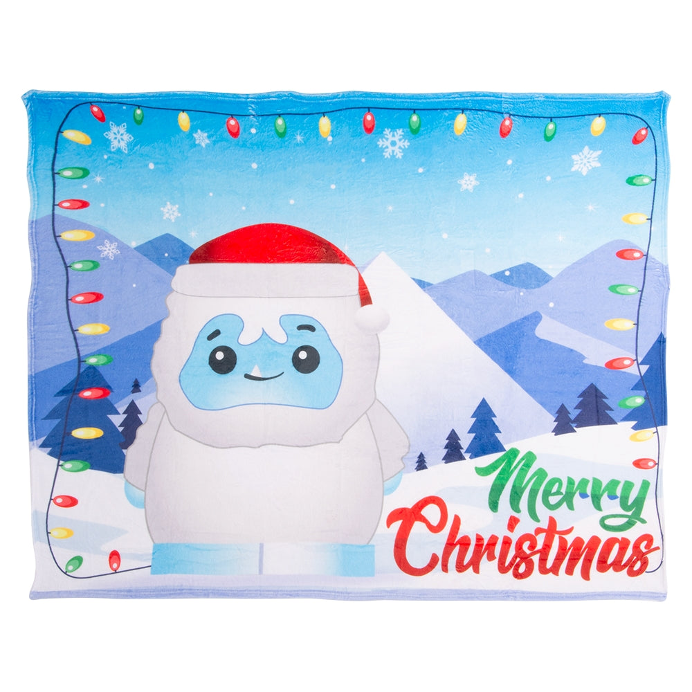 Yeti Christmas Blanket 50" x 60"