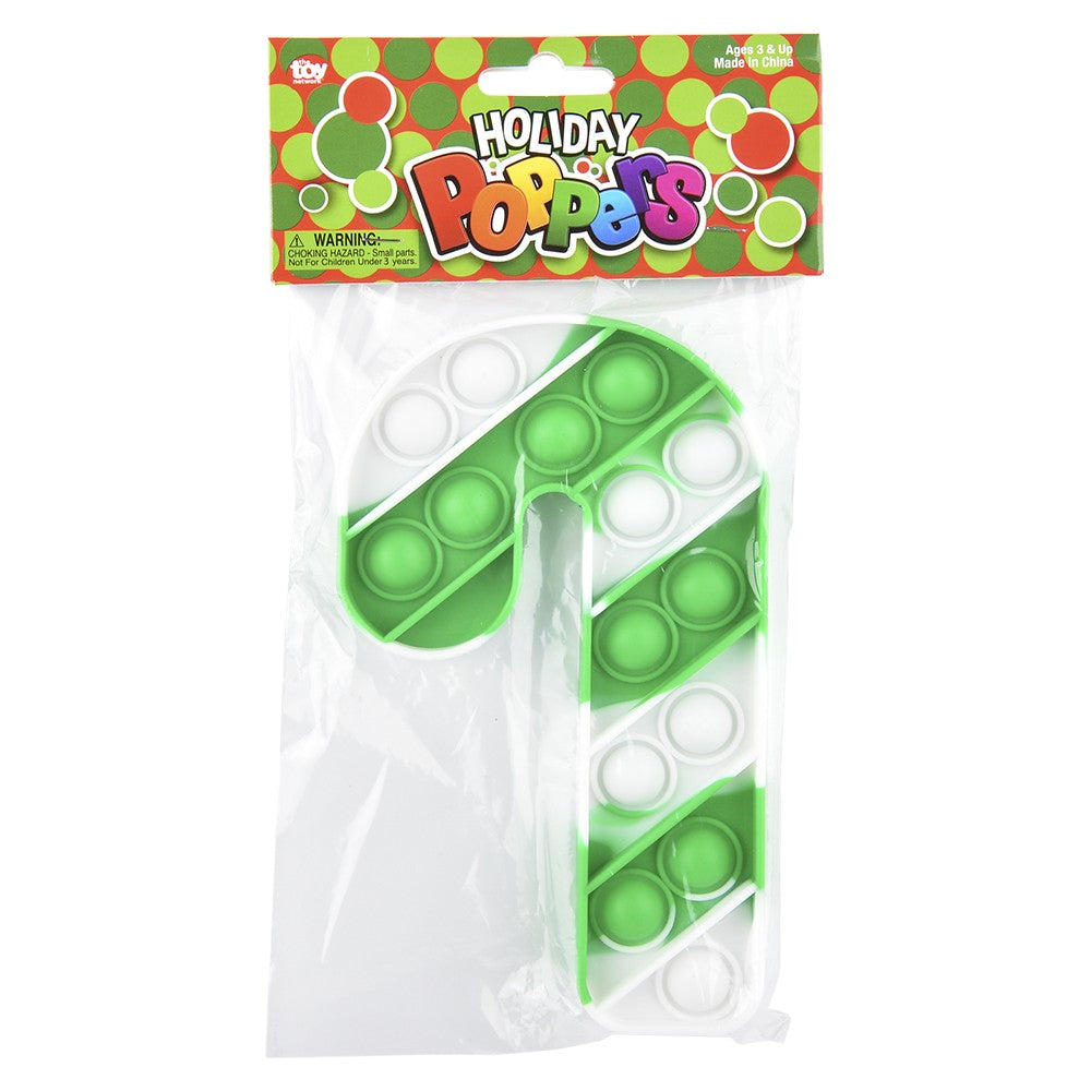 Candy Cane Bubble Popper (1 DZ)