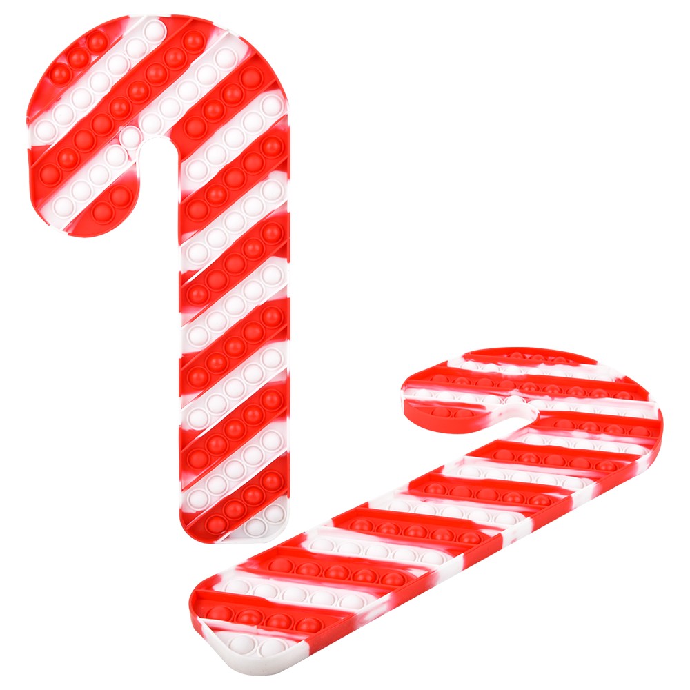 Candy Cane Jumbo Bubble Popper 14"
