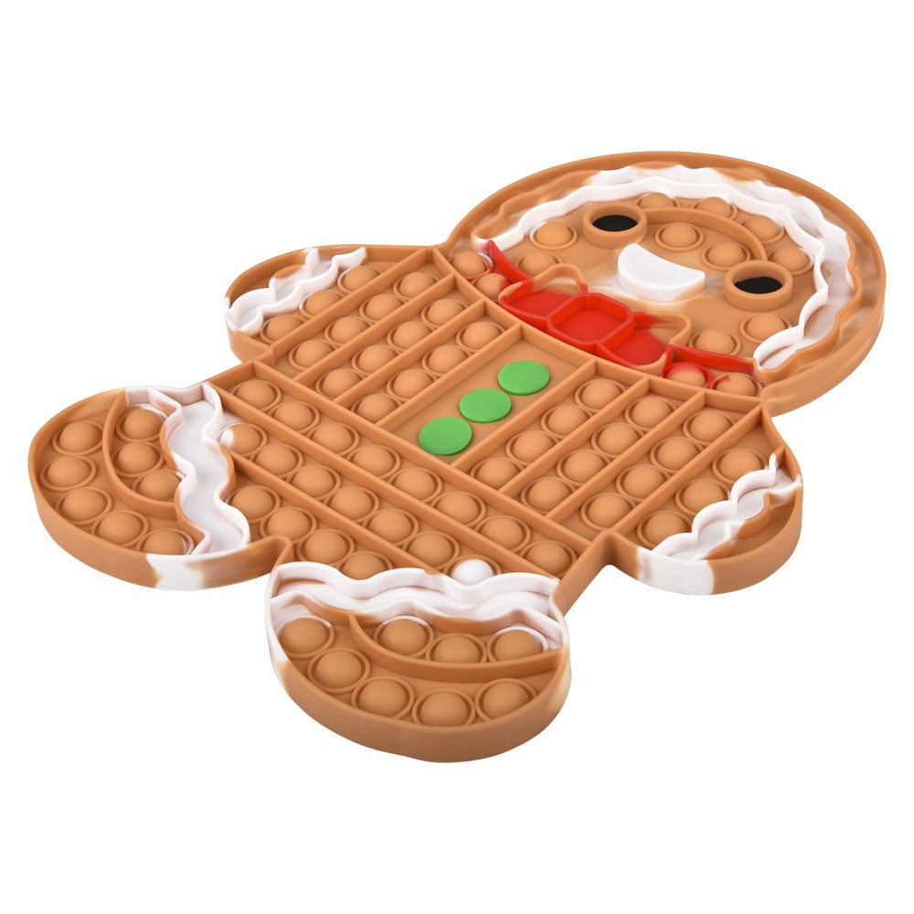 Gingerbread Man Bubble Popper 13"