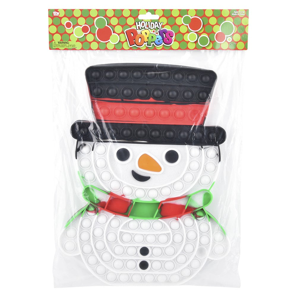 Snowman Bubble Popper 13"