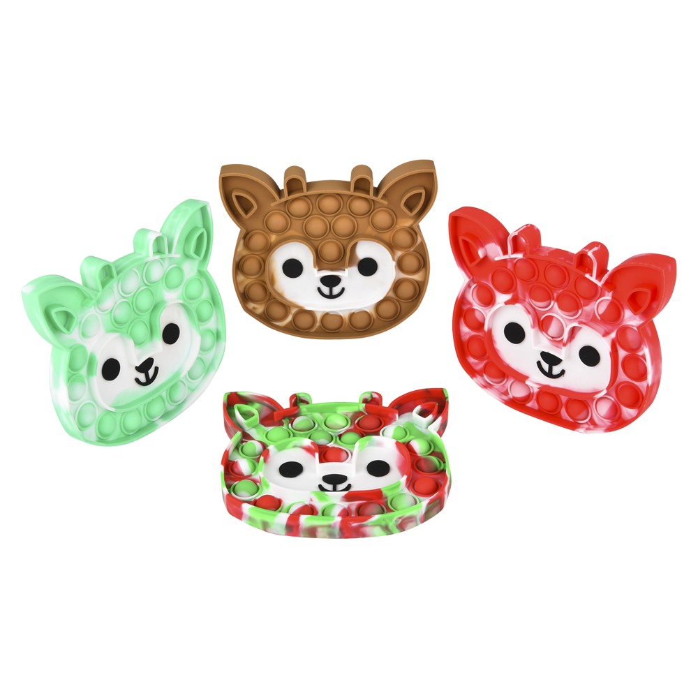 Reindeer Bubble Poppers 6" (1 DZ)