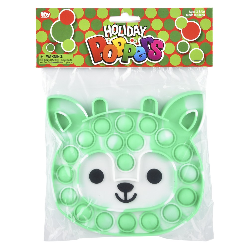 Reindeer Bubble Poppers 6" (1 DZ)