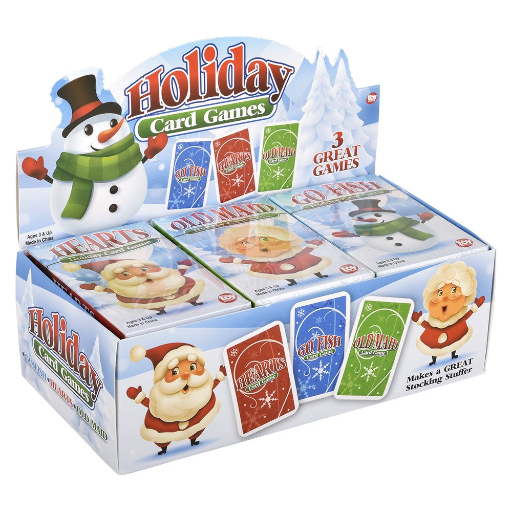 Christmas Card Games (12 PC Display Box)