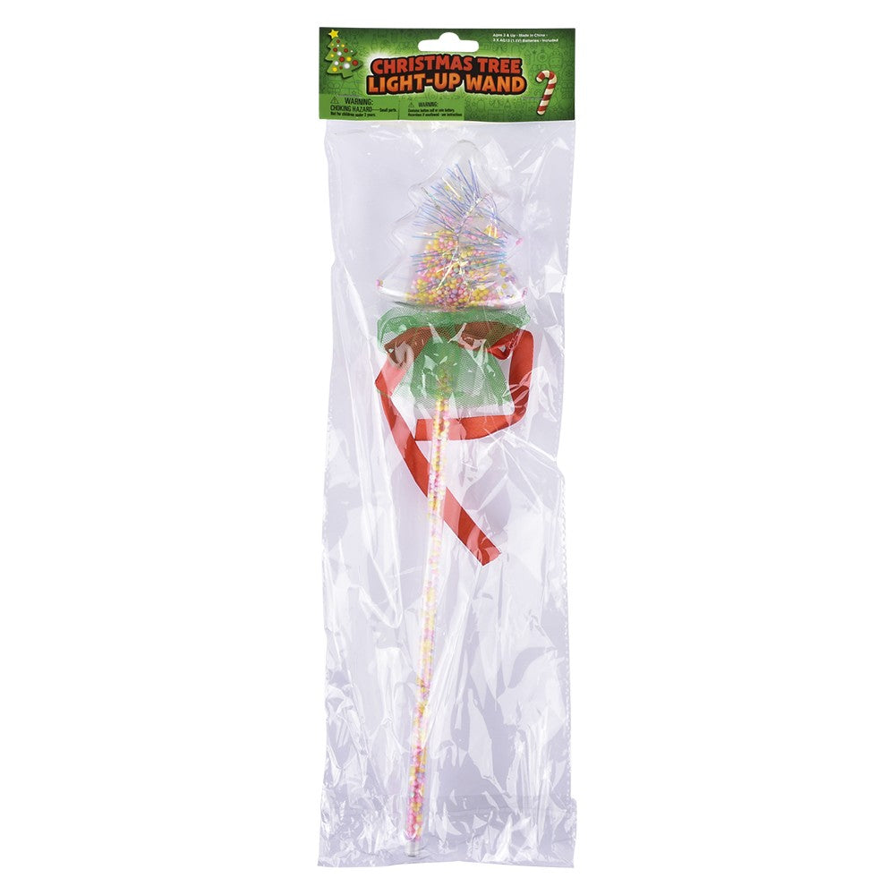 Light-Up Christmas Tree Wand (1 DZ)