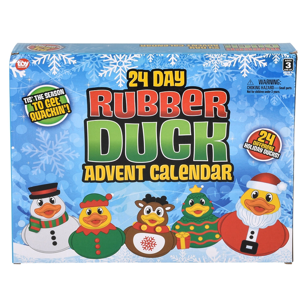 Rubber Ducky Christmas Advent Calendar (24-Count Set)