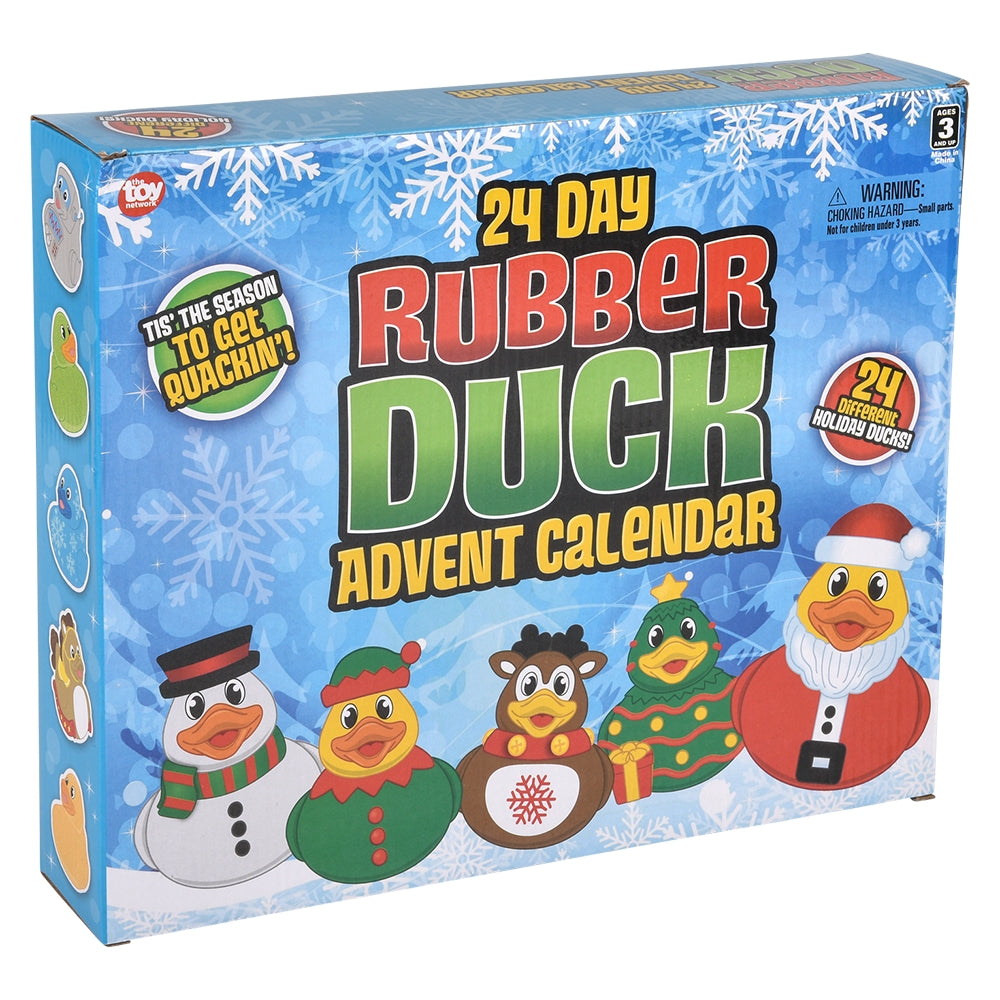 Rubber Ducky Christmas Advent Calendar (24-Count Set)