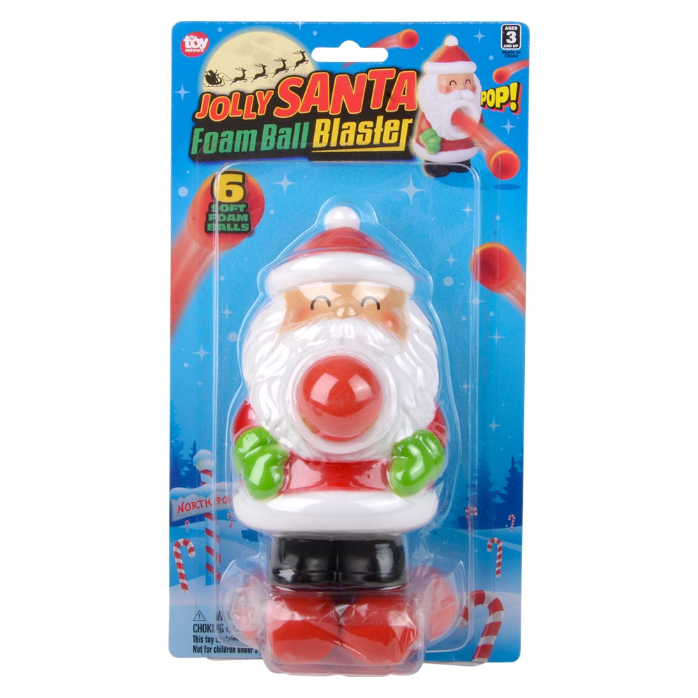 Santa Foam Ball Blaster 5.5"