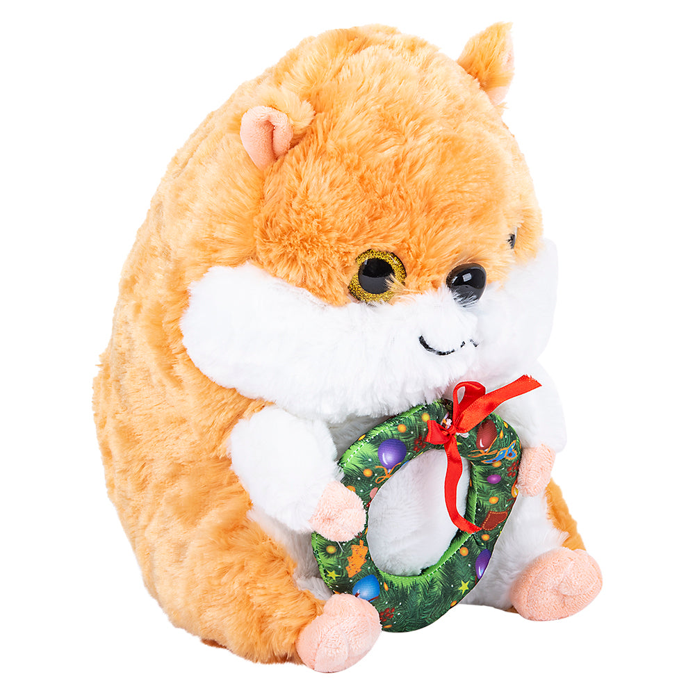 Christmas Hamster Plush (13")