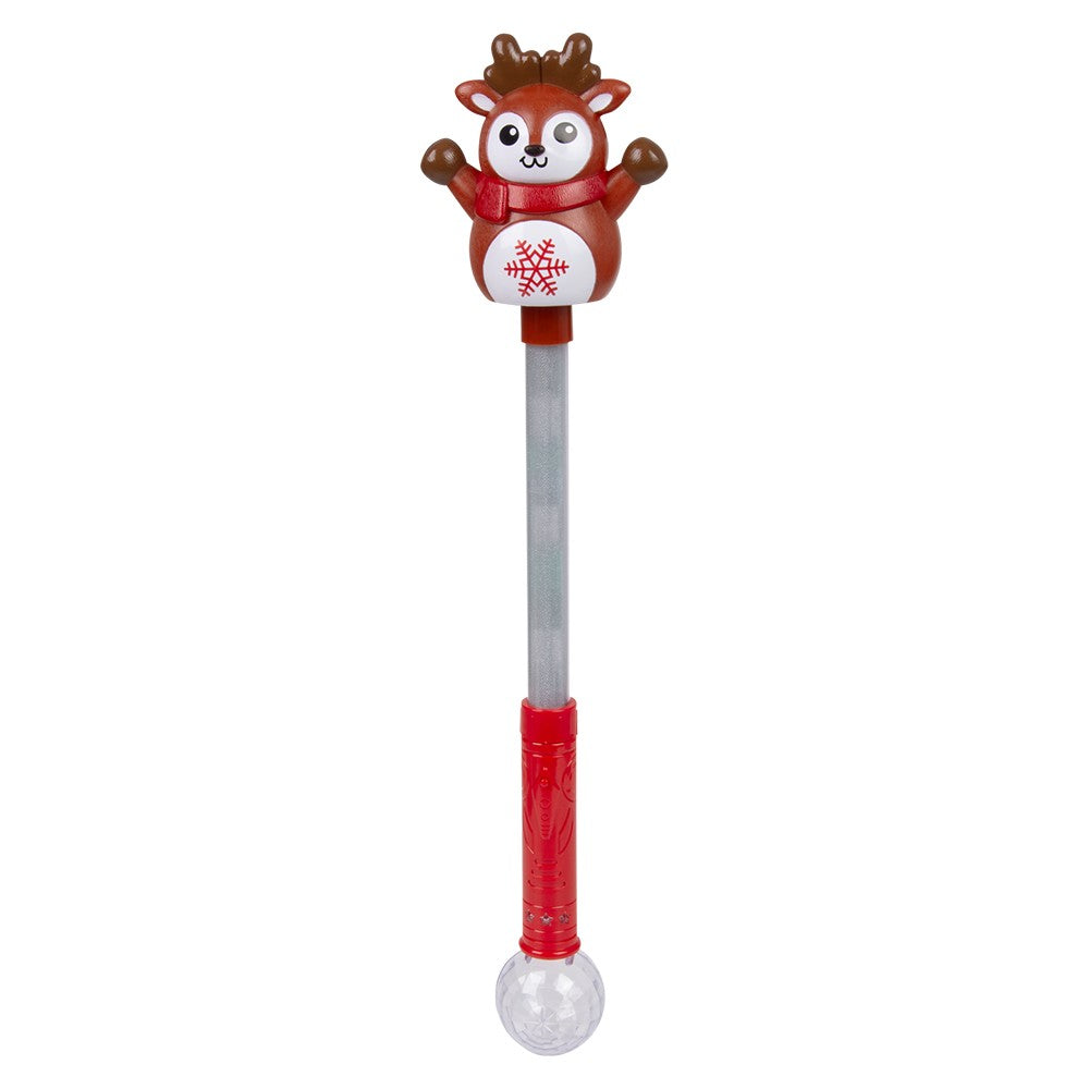 Light-Up Reindeer Magic Ball Wand