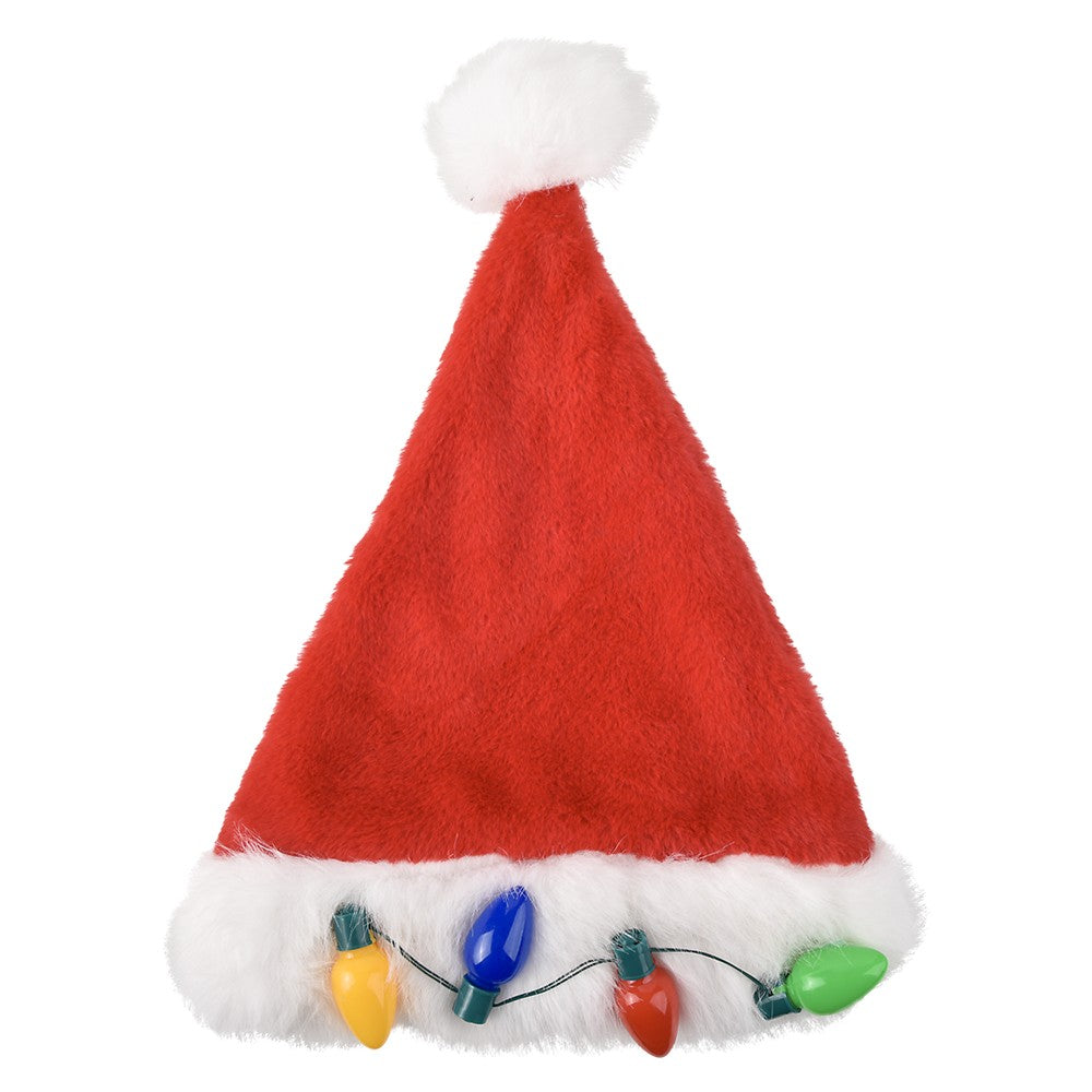 Light-Up Christmas Santa Hat
