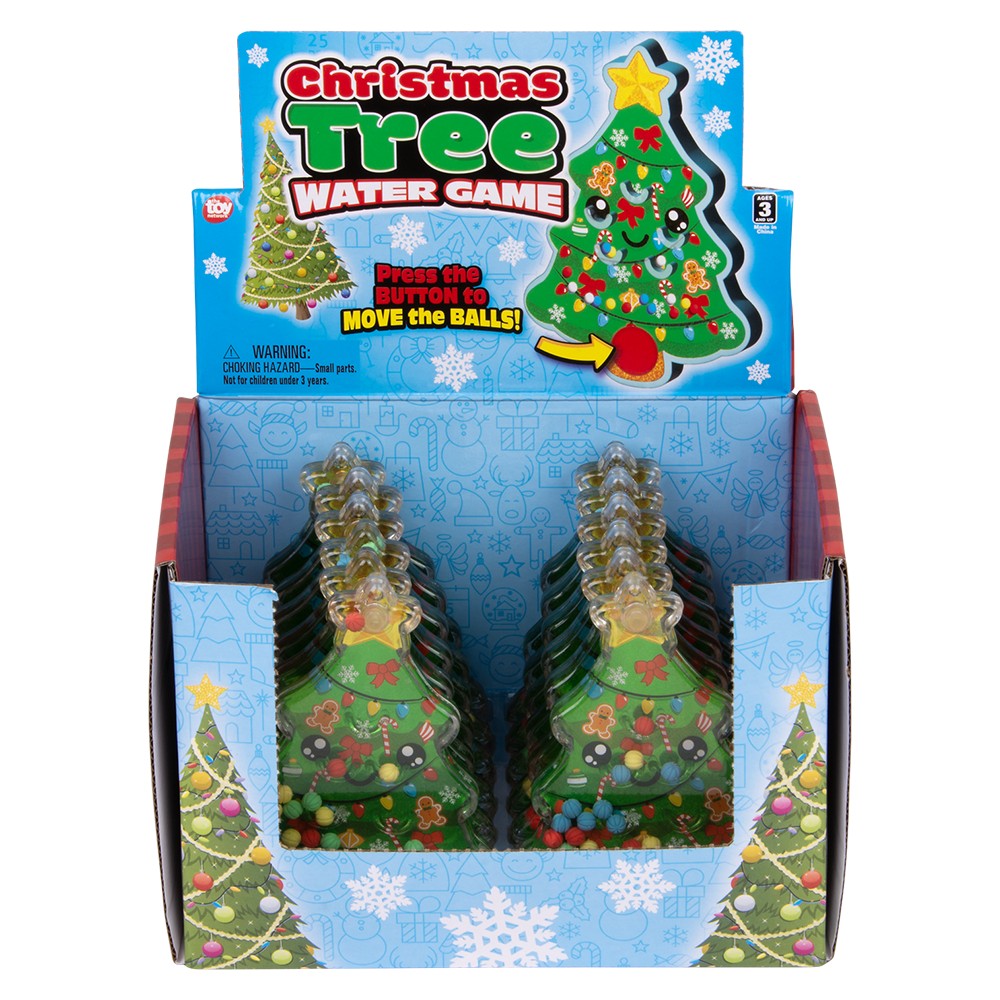 Christmas Tree Water Game (12 Pc Display)
