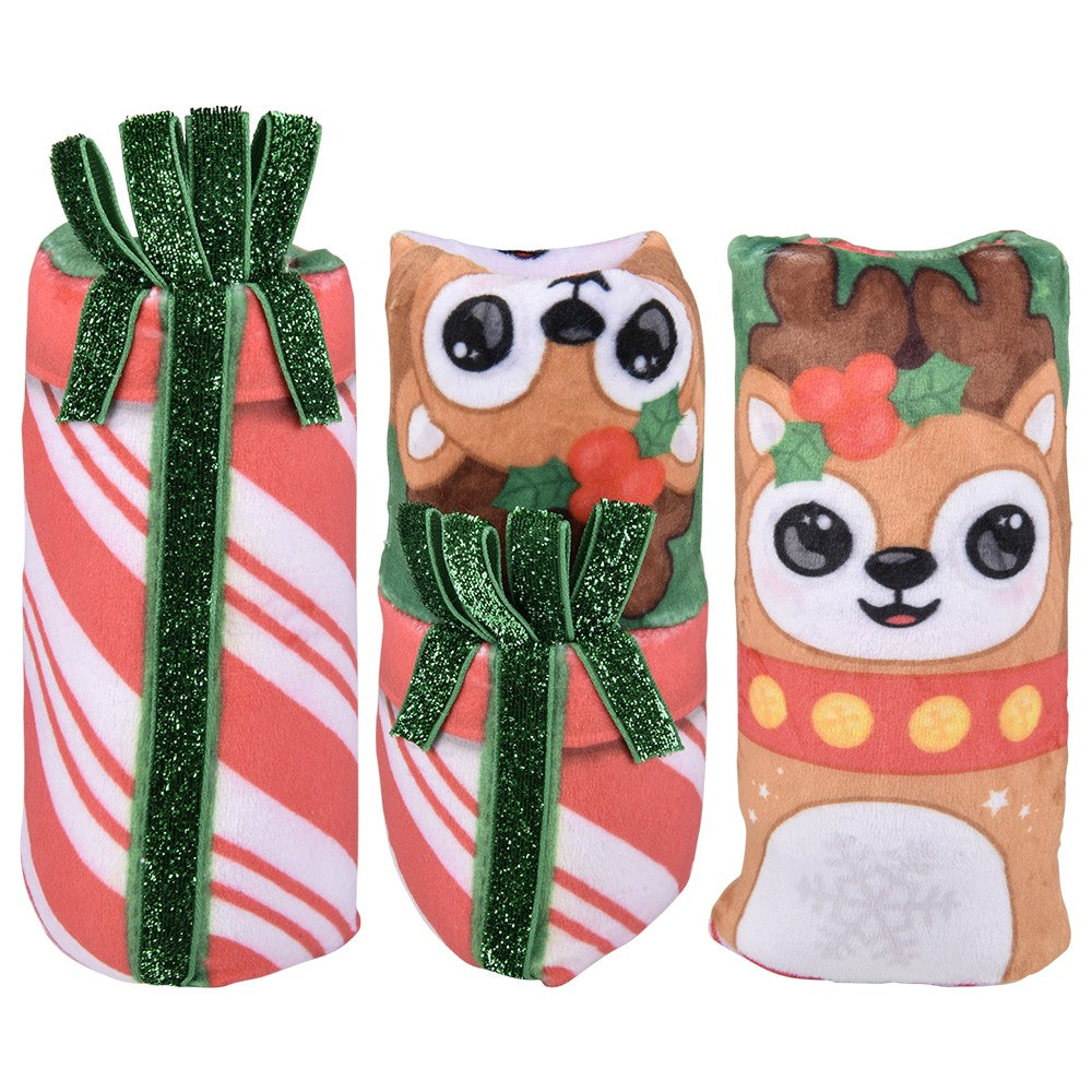 Christmas Plush Water Wiggler 5.5" (6 Pc Display)