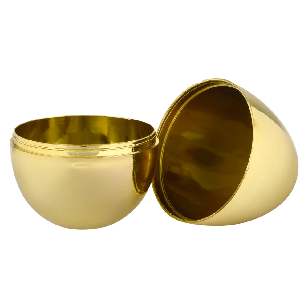 Metallic Gold Eggs 4" (1 DZ)