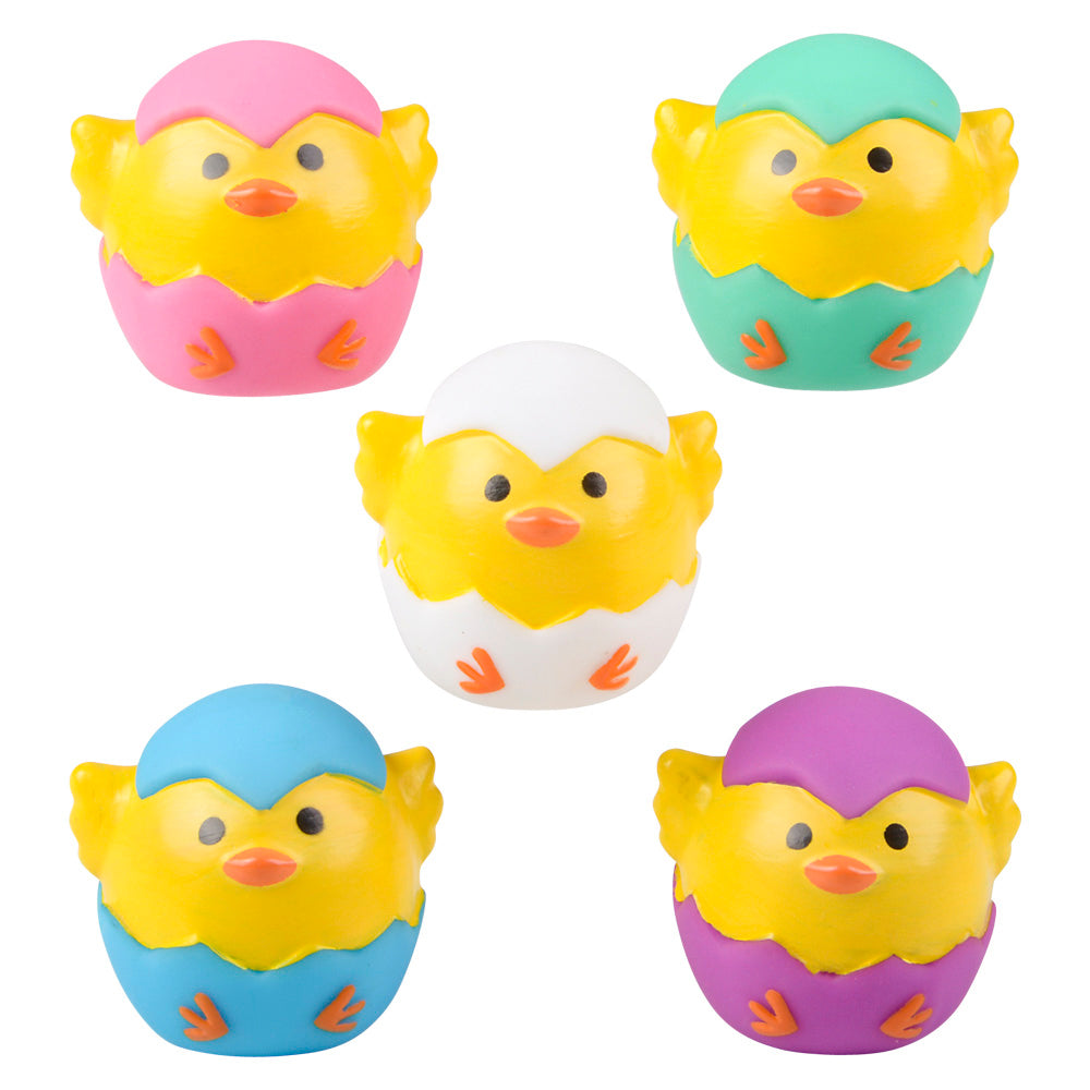 Easter Character Assortment Mini Rubber Figures (50 Pc)