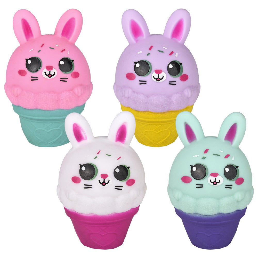 Easter Ice Cream Bunny Squish And Stretch 5" (1 DSP)