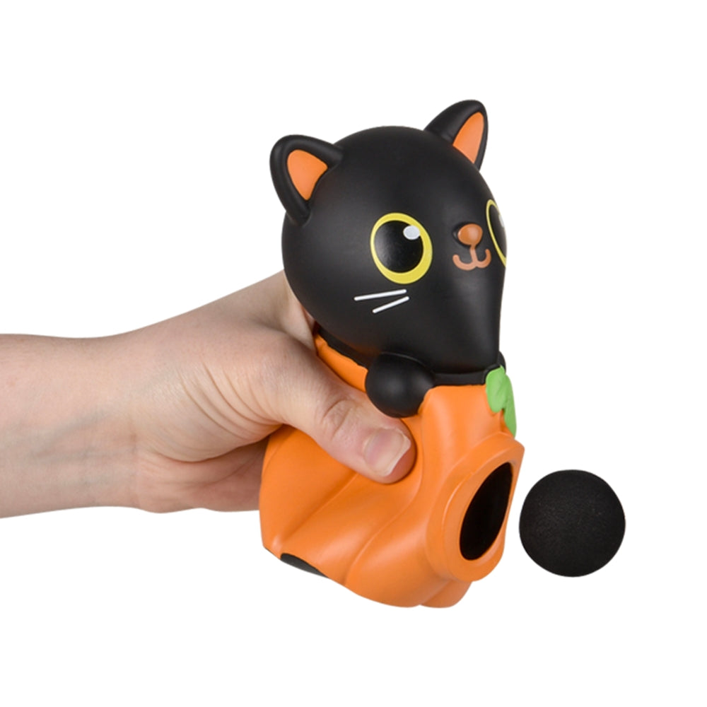Halloween Black Cat Foam Ball Blaster (6 Ct)