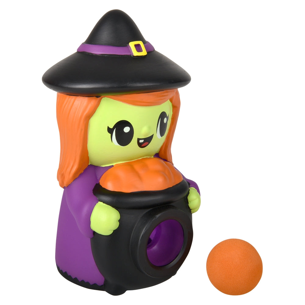 Halloween Witch Foam Ball Blaster (6 Pc)