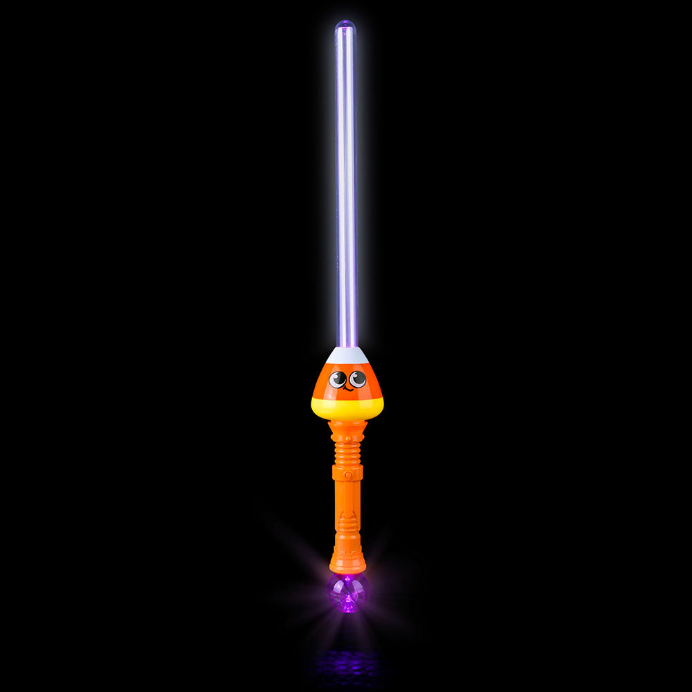 Candy Corn Light-Up Magic Ball Sword (30 in.)