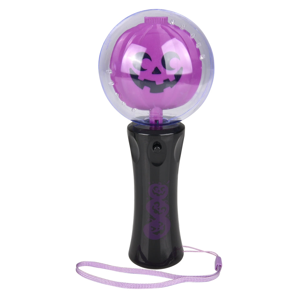 Light-Up Jack O Lantern Magic Ball Wand