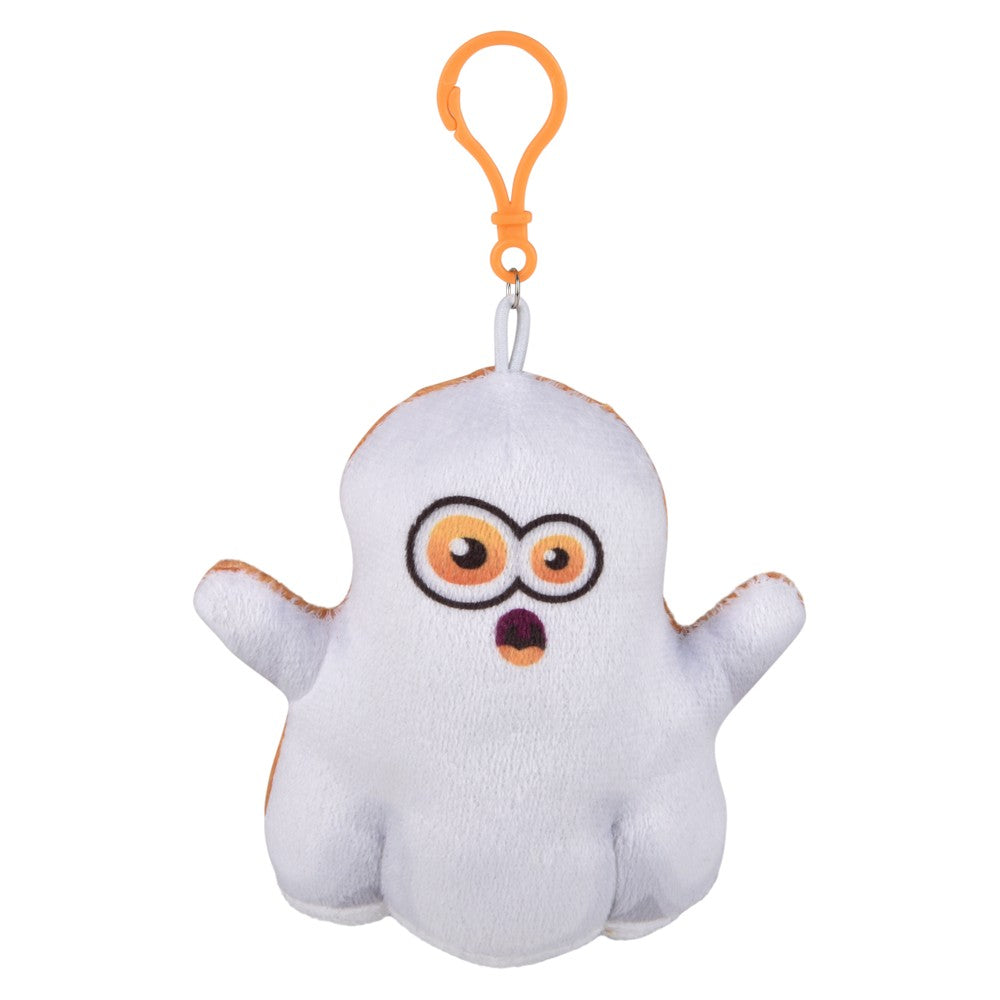 Halloween Plush Ghost Backpack Clip On (1 DZ)