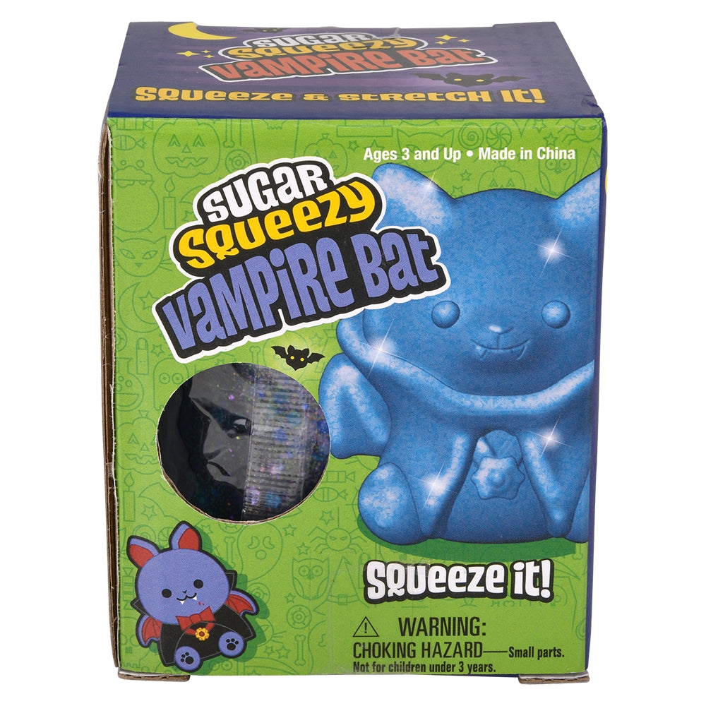 Halloween Vampire Bat Squeezy Toy 4"