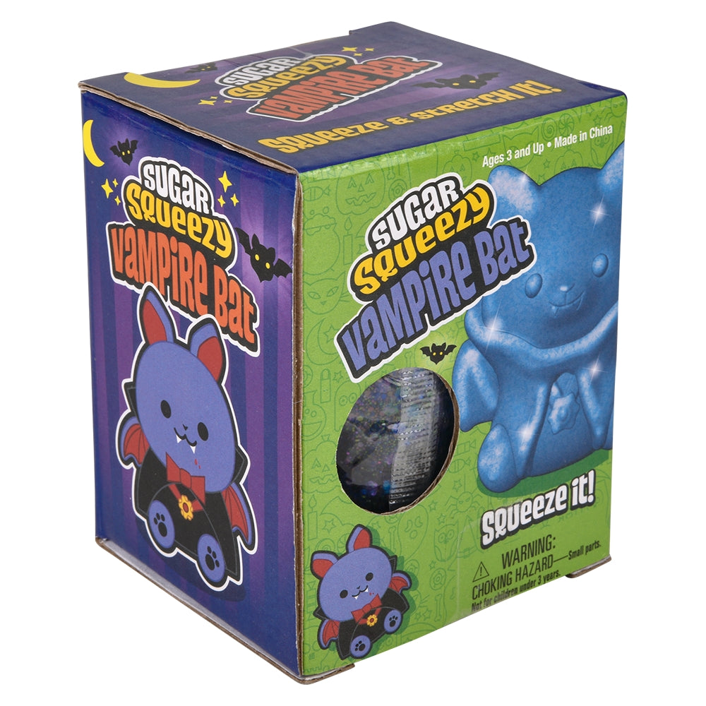 Halloween Vampire Bat Squeezy Toy 4"