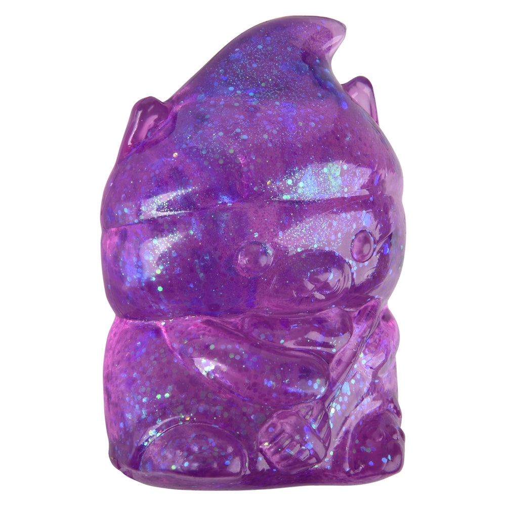 Halloween Witch Cat Squeezy Toy 4"