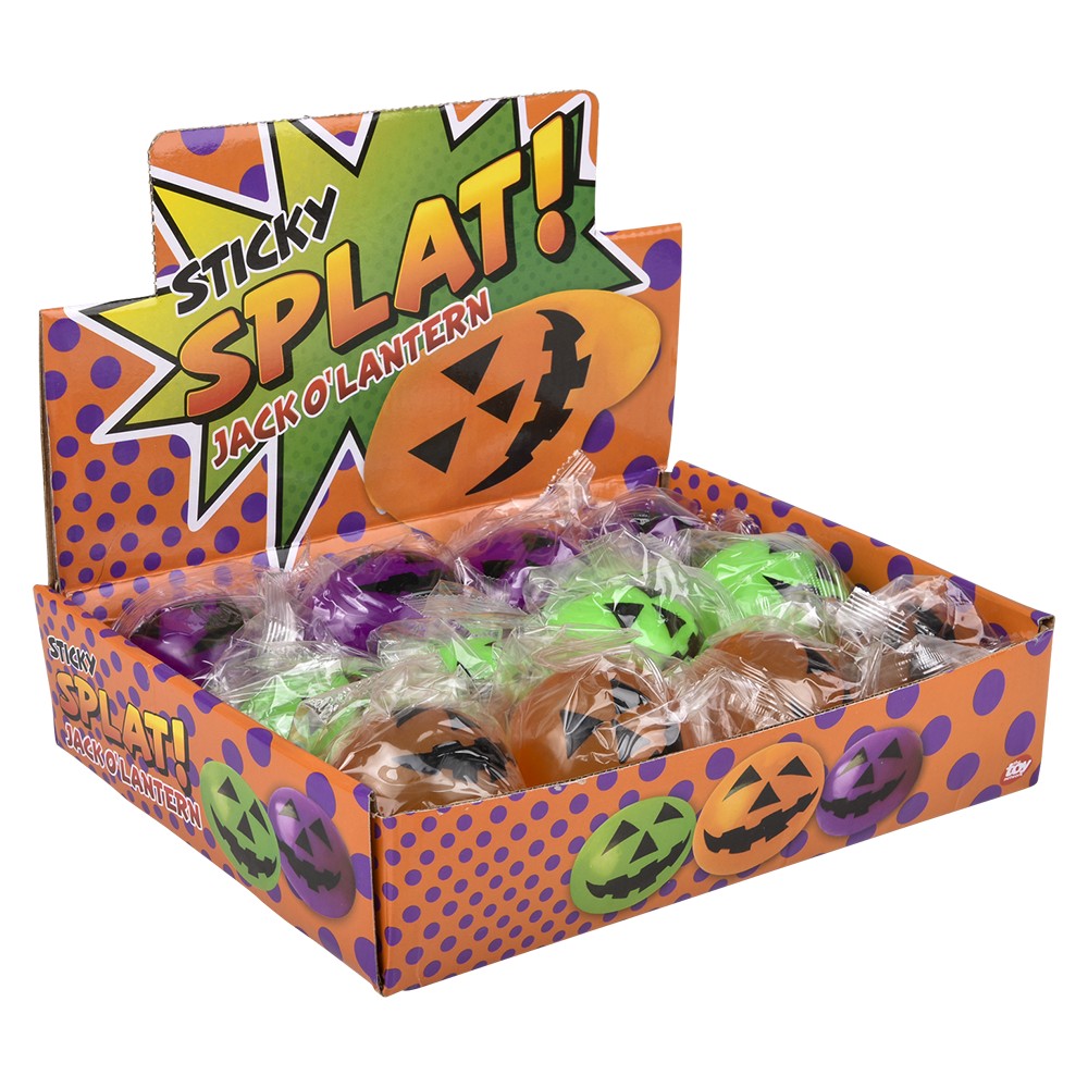 Splat Jack-O-Lantern Toy (1 DZ)