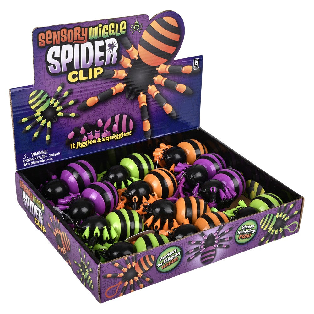 Spider Fidget Clip On 12ct (1 DSP)