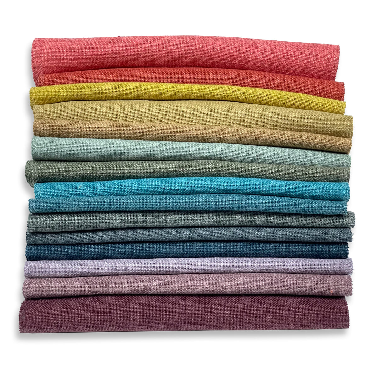 Linen Polyester Burlap Upholstery Fabric by the Yard