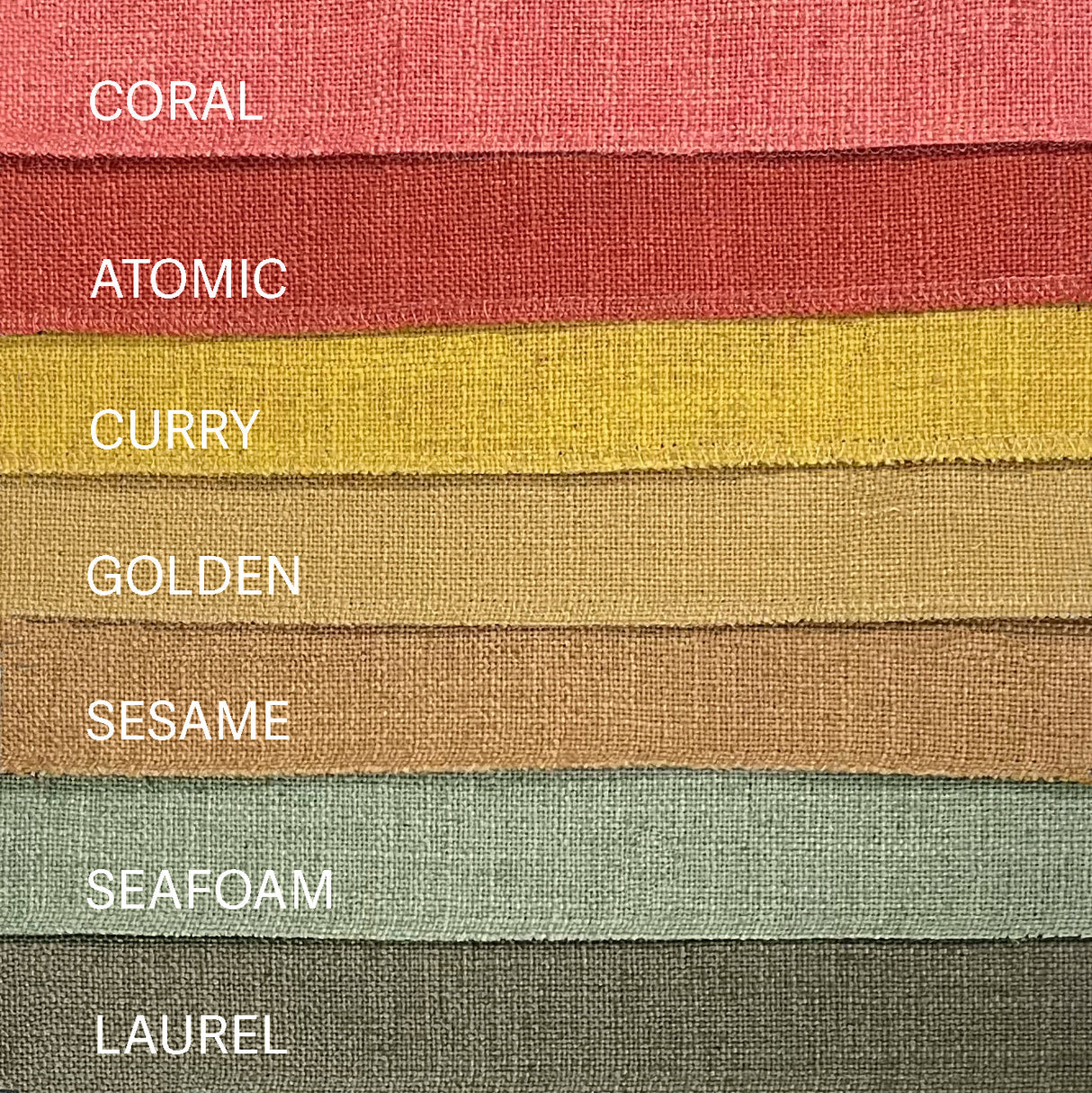 Linen Polyester Burlap Upholstery Fabric by the Yard