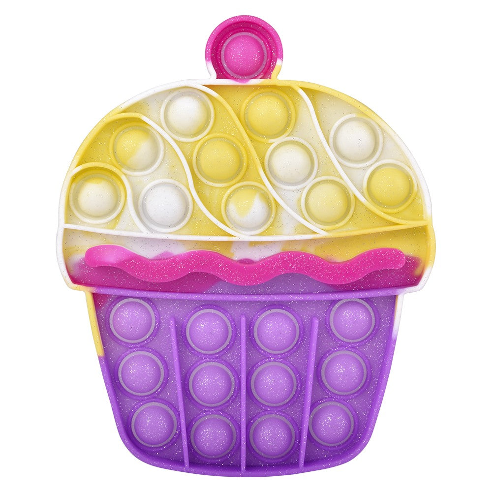Valentine's Glitter Bubble Popper (1 DZ)