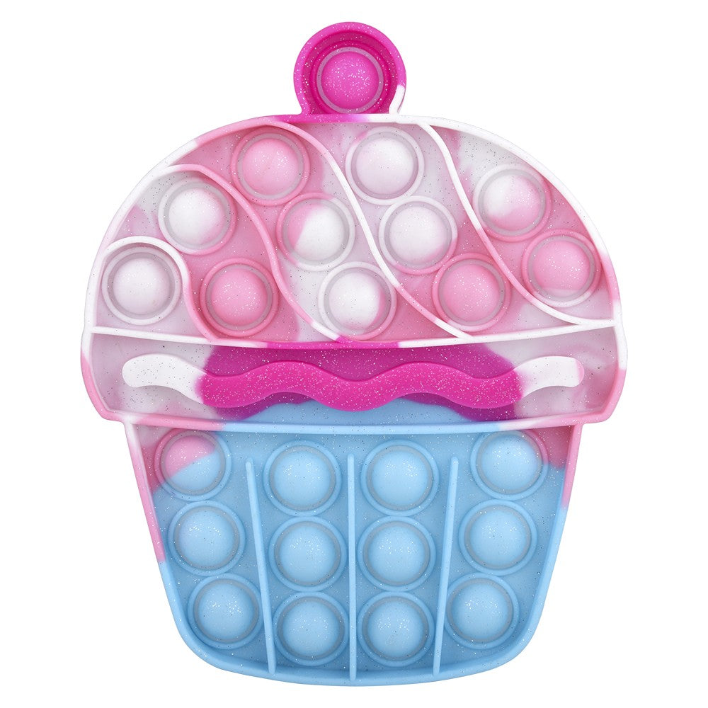Valentine's Glitter Bubble Popper (1 DZ)