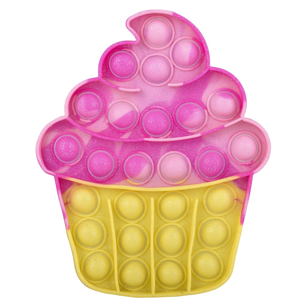 Valentine's Glitter Bubble Popper (1 DZ)