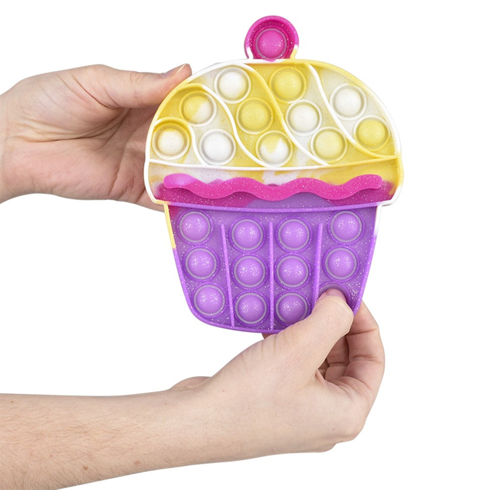 Valentine's Glitter Bubble Popper (1 DZ)