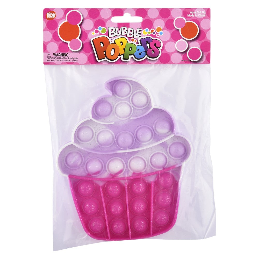 Valentine's Glitter Bubble Popper (1 DZ)