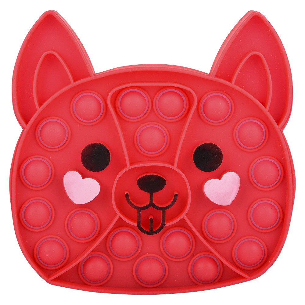 Valentine's Dog Bubble Popper (1 DZ)
