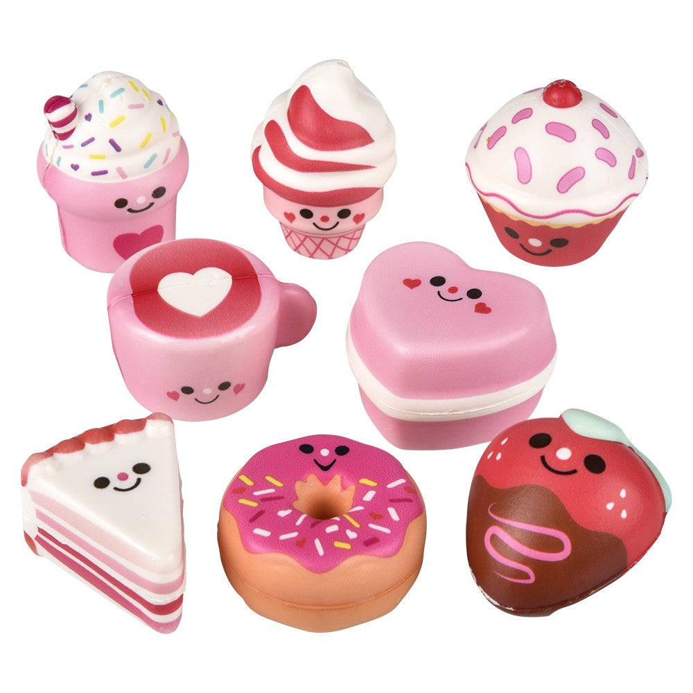 Valentine Micro Squish Assortment (24 Pc)