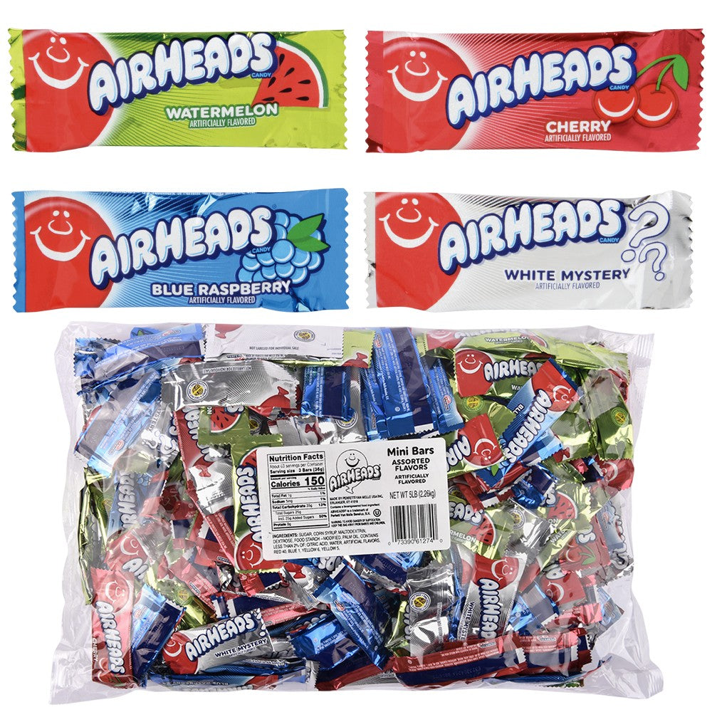 Airheads Mini Bars Bulk (1 Bag)