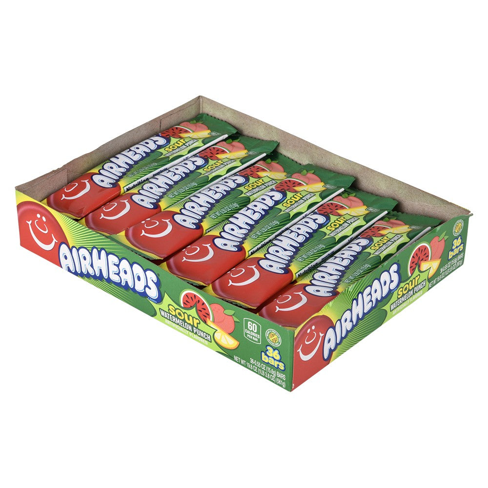 Airheads Sour Watermelon Punch Candy (1 Box)