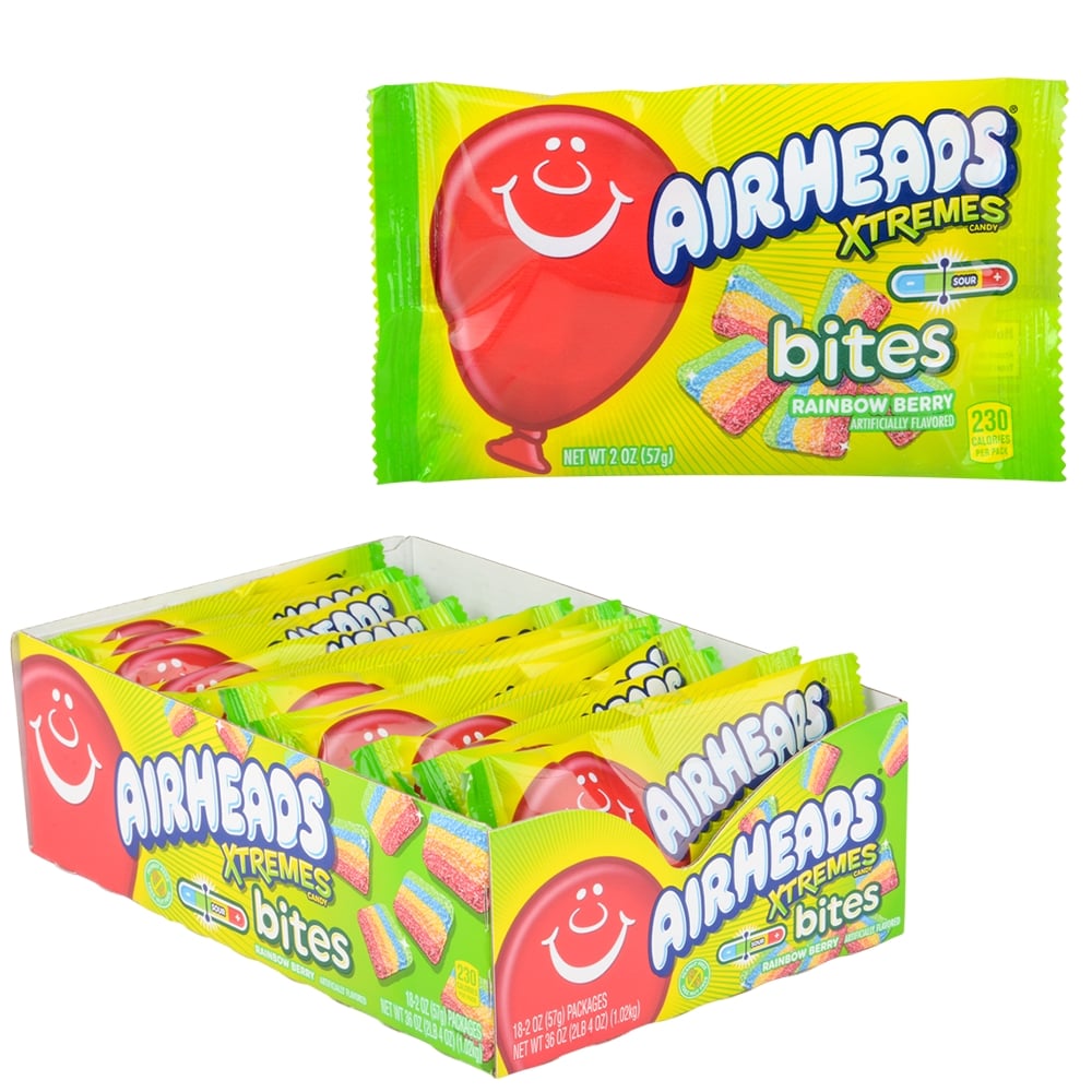 Sour Candy Airheads Xtreme Bites (18 PC Box)
