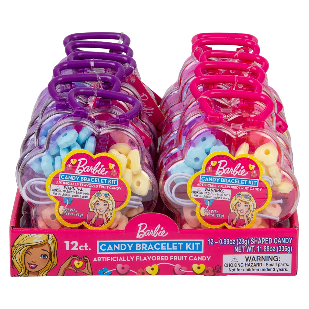 Barbie Candy Bracelet Kit (12 PC Display)
