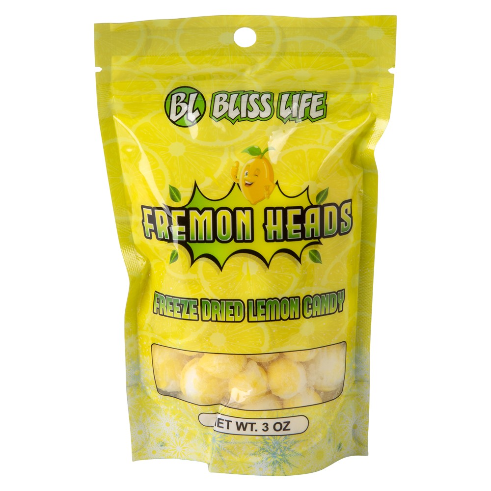 Freeze Dried Lemon Candies 3oz