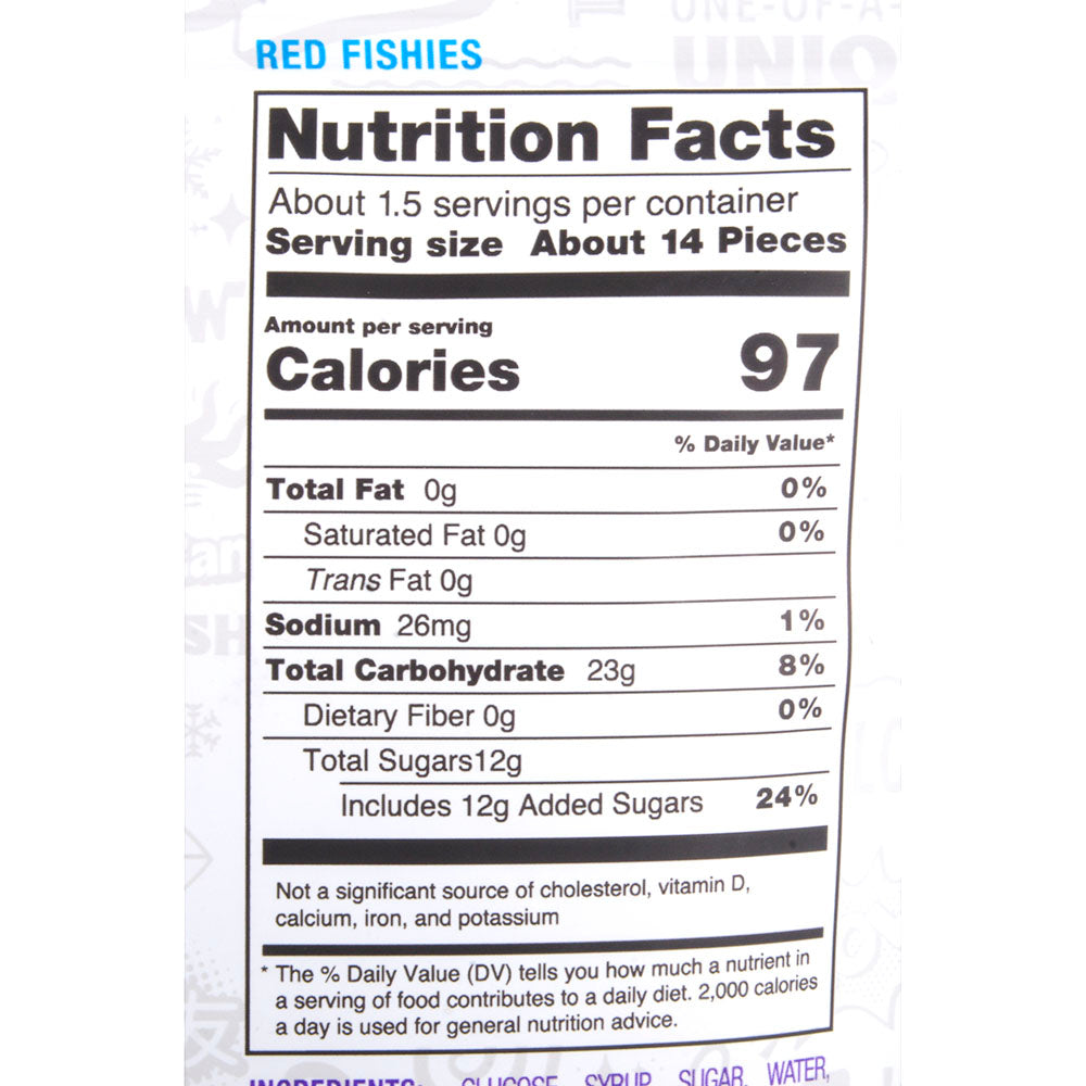 Freeze Dried Red Fishies 1.5oz