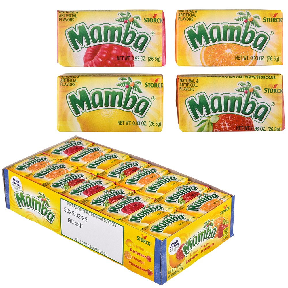 Mamba Fruit Chews 48ct