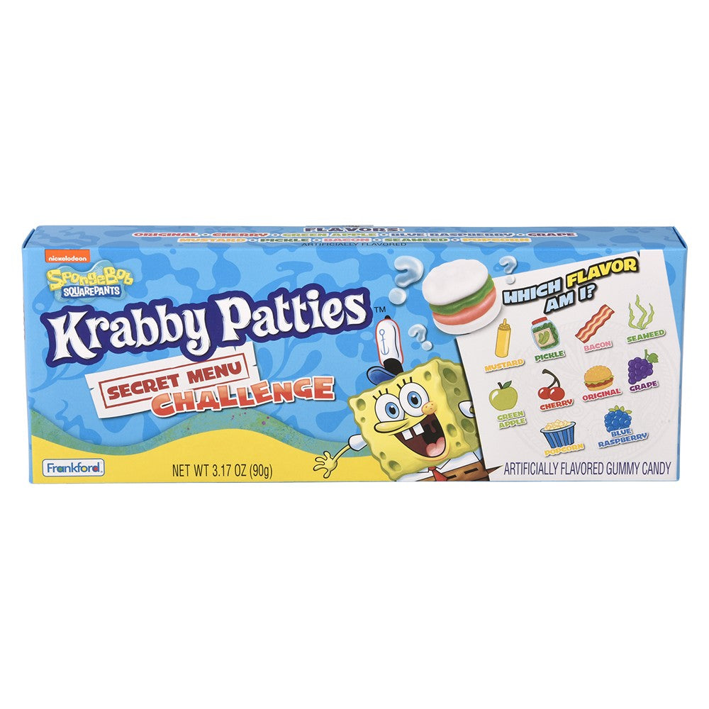 Krabby Patty Secret Menu Challenge Gummies (1 Box)