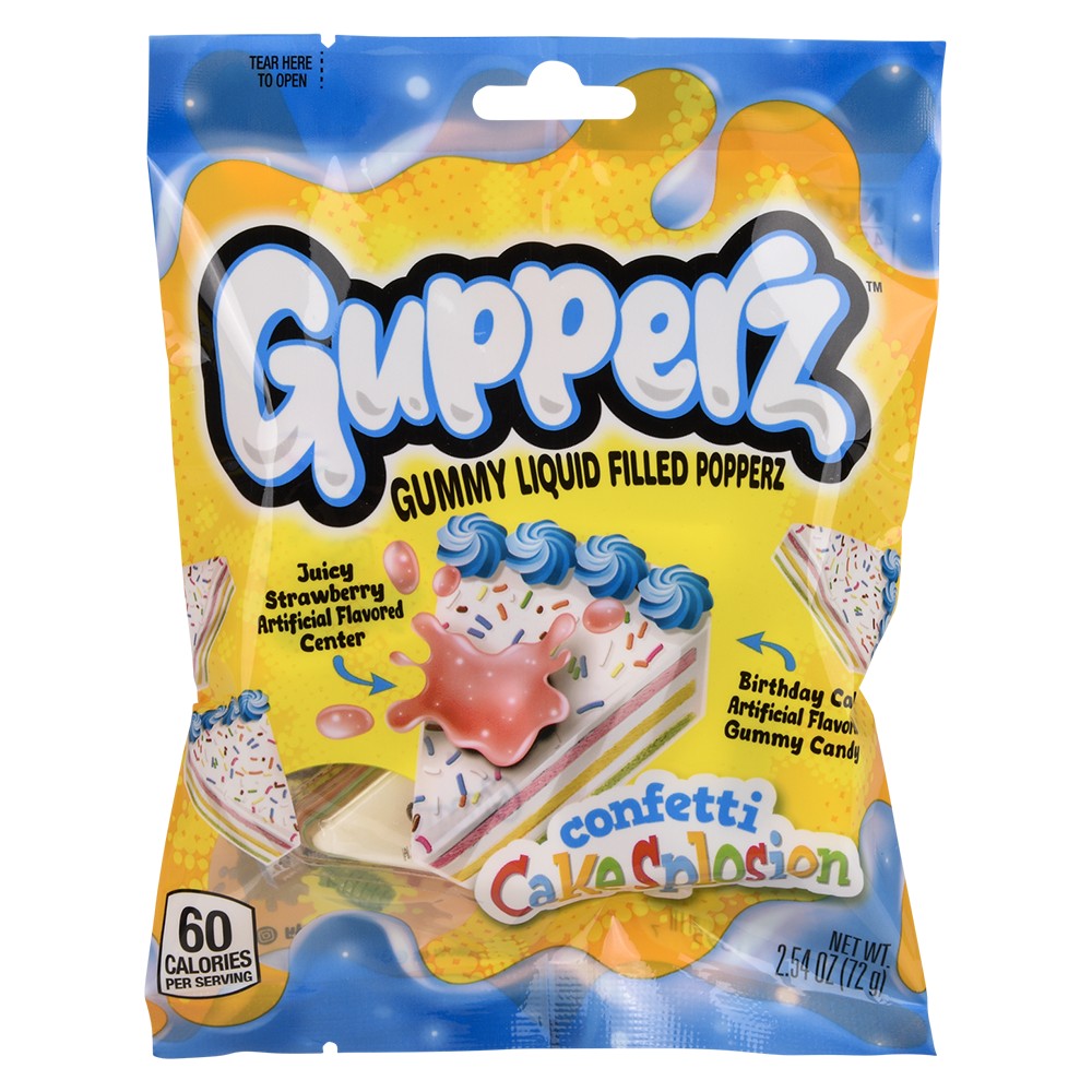 Liquid Popping Candy Confetti Cakesplosion (12 Pack Display)