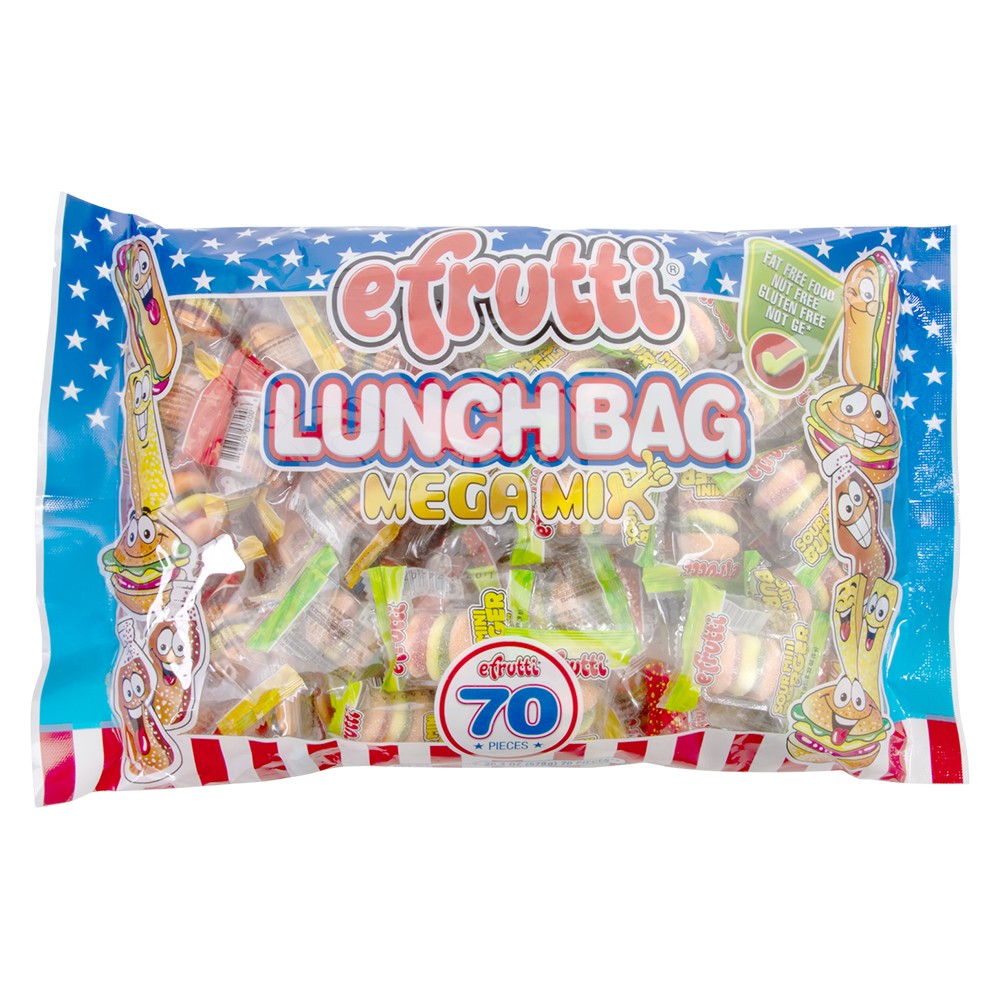 Gummi Lunch Bag Mega Mix (70 Ct)